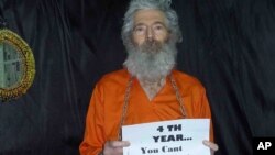 Foto proporcionada por la familia de Robert Levinson, la cual fue recibida en abril de 2011.