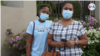 Las hermanas Gordon viajaron más de 300 kilómetros para encontrar empleos en Managua. Foto Houston Castillo, VOA.