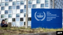 O edifício do Tribunal Penal Internacional (TPI) é fotografado a 21 de novembro de 2024 em Haia.
