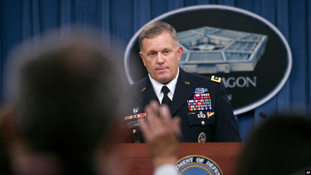 El director de Operaciones del Pentágono, Teniente General William Mayville habla sobre las operaciones en Siria.