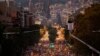 En Barcelona exigen liberación de separatistas catalanes encarcelados