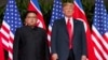 美国总统特朗普与朝鲜领导人金正恩今年6月在新加坡举行峰会，发表朝鲜半岛去核化声明。