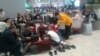 Istanbul xalqaro aeroportida qolib ketgan o'zbekistonliklar. 19-mart, 2020. 