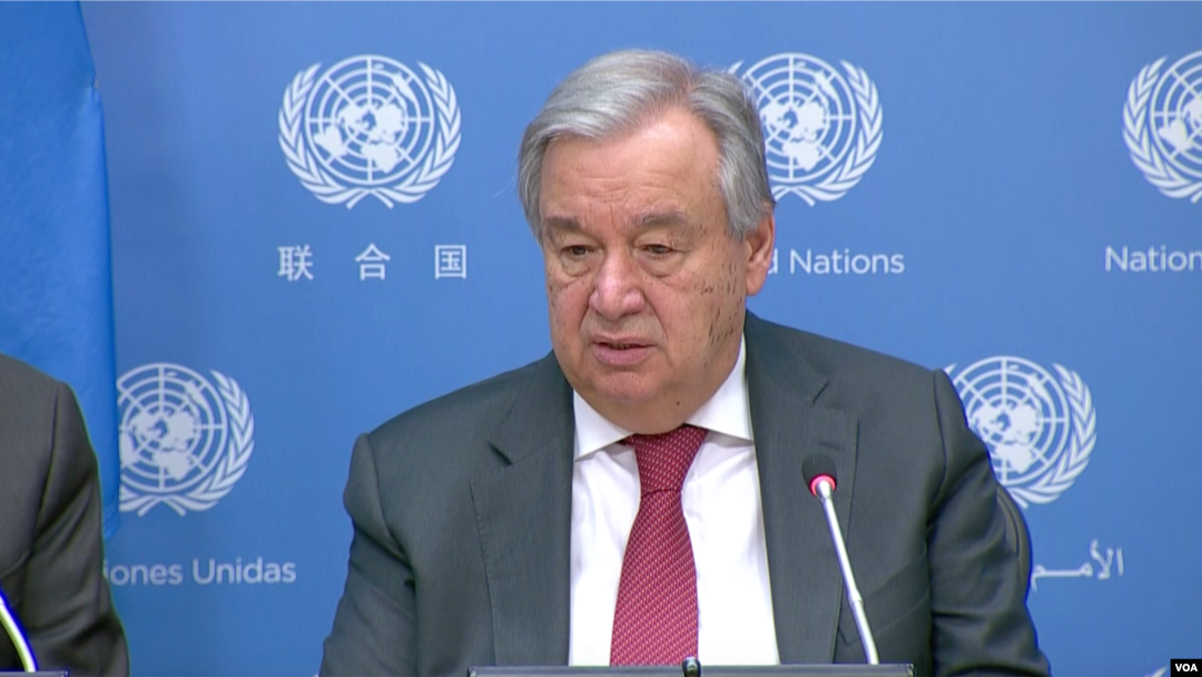 Según Antonio Guterres, si el coronavirus se extiende a países con “menos capacidad en sus servicios médicos” se necesitaría mucha solidaridad internacional.